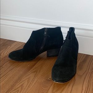 Black Suede Ankle Boots